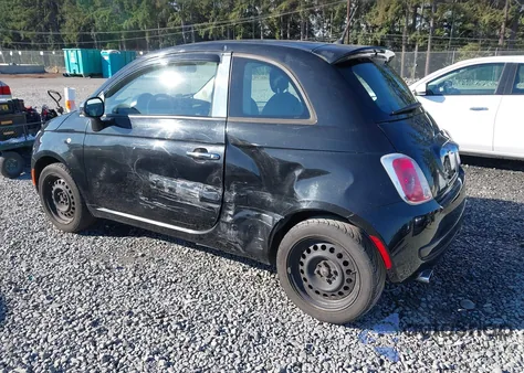 2013 Fiat 500 Pop из США, поврежденный, VIN 3C3CFFAR4DT608435